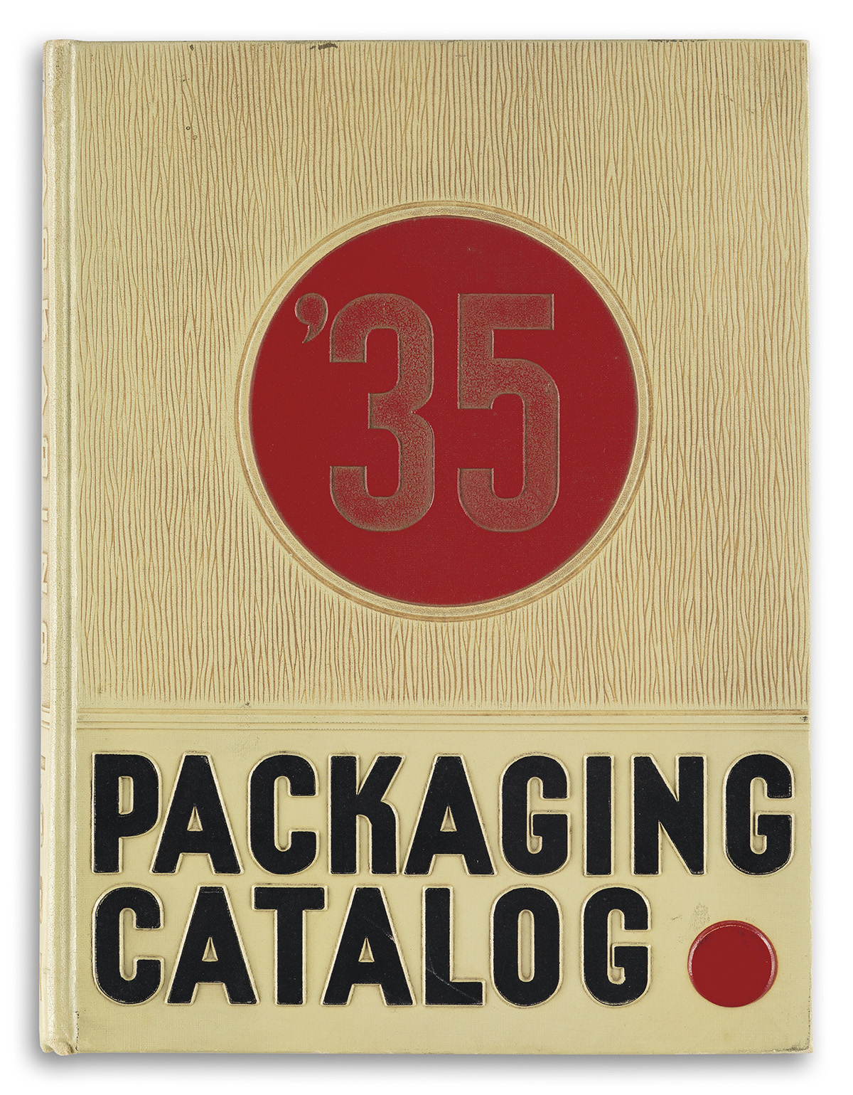 VARIOUS ARTISTS. PACKAGING CATALOG. Book. 1935. 11x8 inches, 29x22 cm. Breskin & Charlton Publishing Corp., New York.